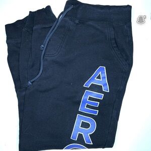 Aero Black Joggers for Men
